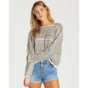 Billabong To The Limits Sweater White Cap Color Style JV03VBTO Size Large